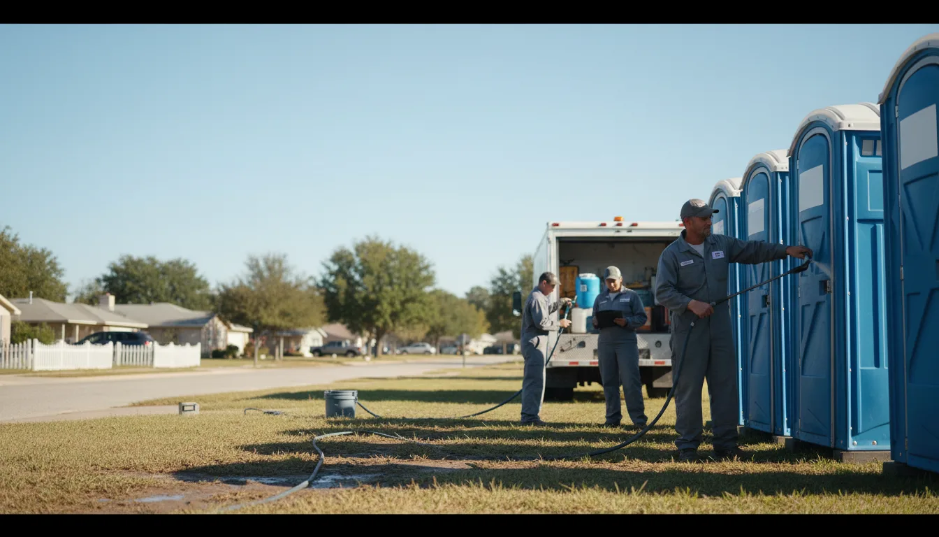 Long-Term Portable Toilet Rental in Duck Hill, MS near me